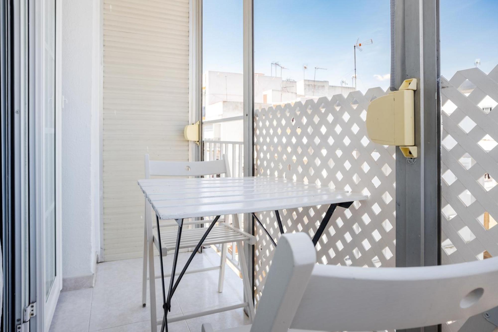 Apartamento Acogedor Piso Con Balcon Sevilla Exterior foto